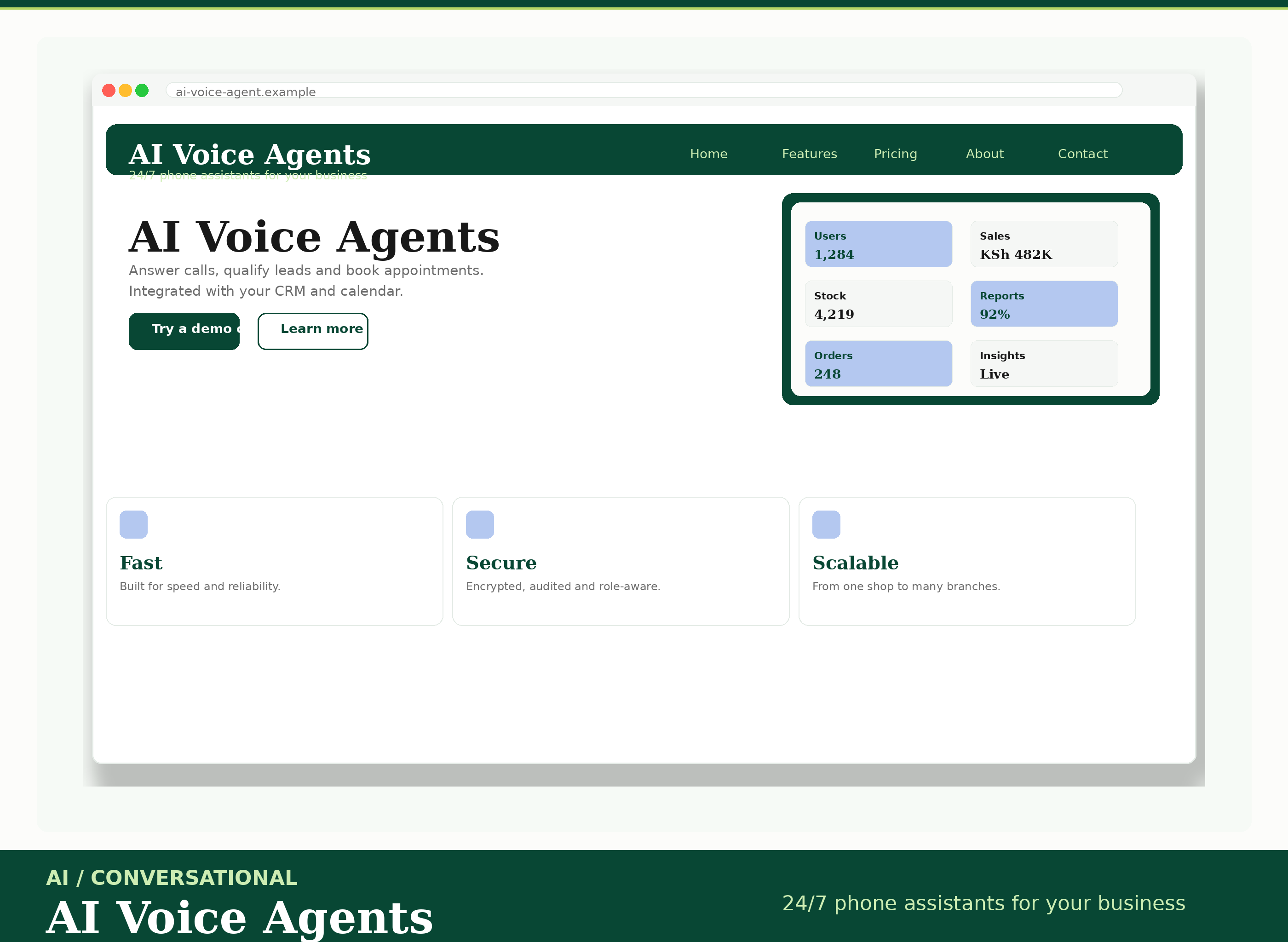 AI Voice Agents